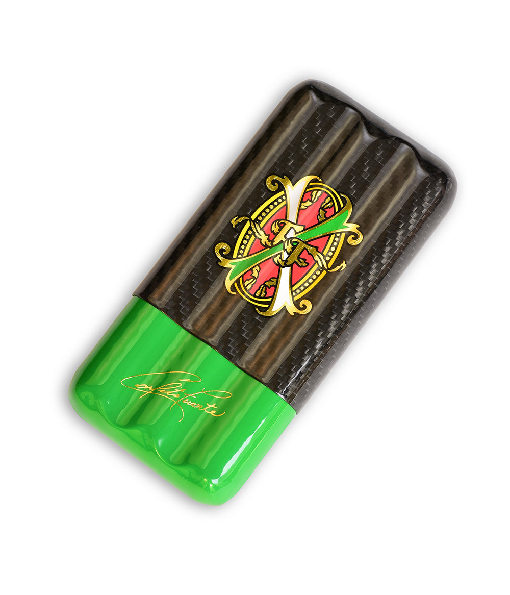 Arturo Fuente OpusX Green Carbon Fiber Cigar Case