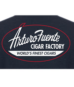 Arturo Fuente Cigar Factory Navy Unisex Comfy Tee