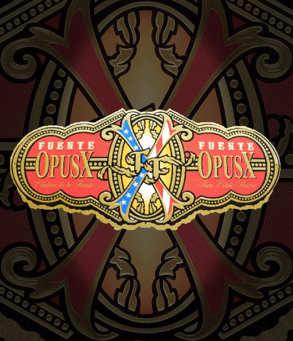 Arturo Fuente Patriotic Fuente Fuente OpusX Metal Tacker