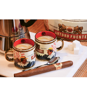 Arturo Fuente Hands of Time Espresso Cups Set of 4