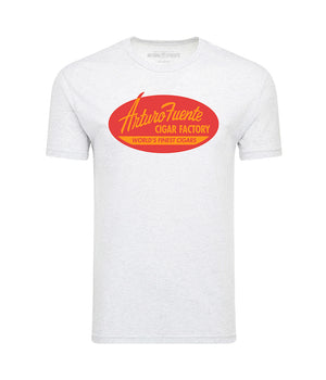 Arturo Fuente Tampa Bay Inspired Heathered White Comfy Tee