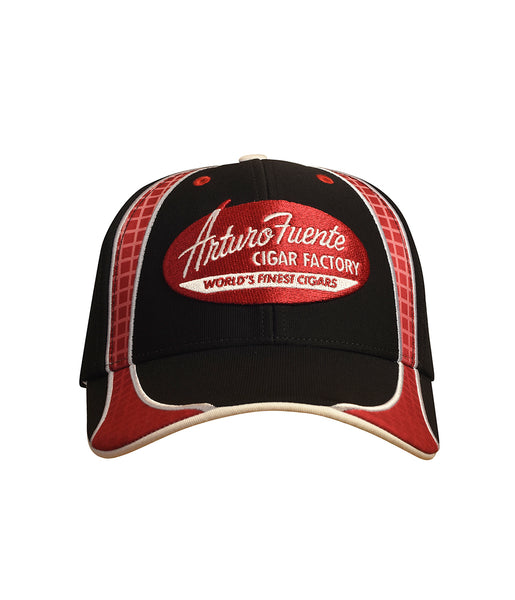 Arturo Fuente Cigar Factory Black/Red/White Hat