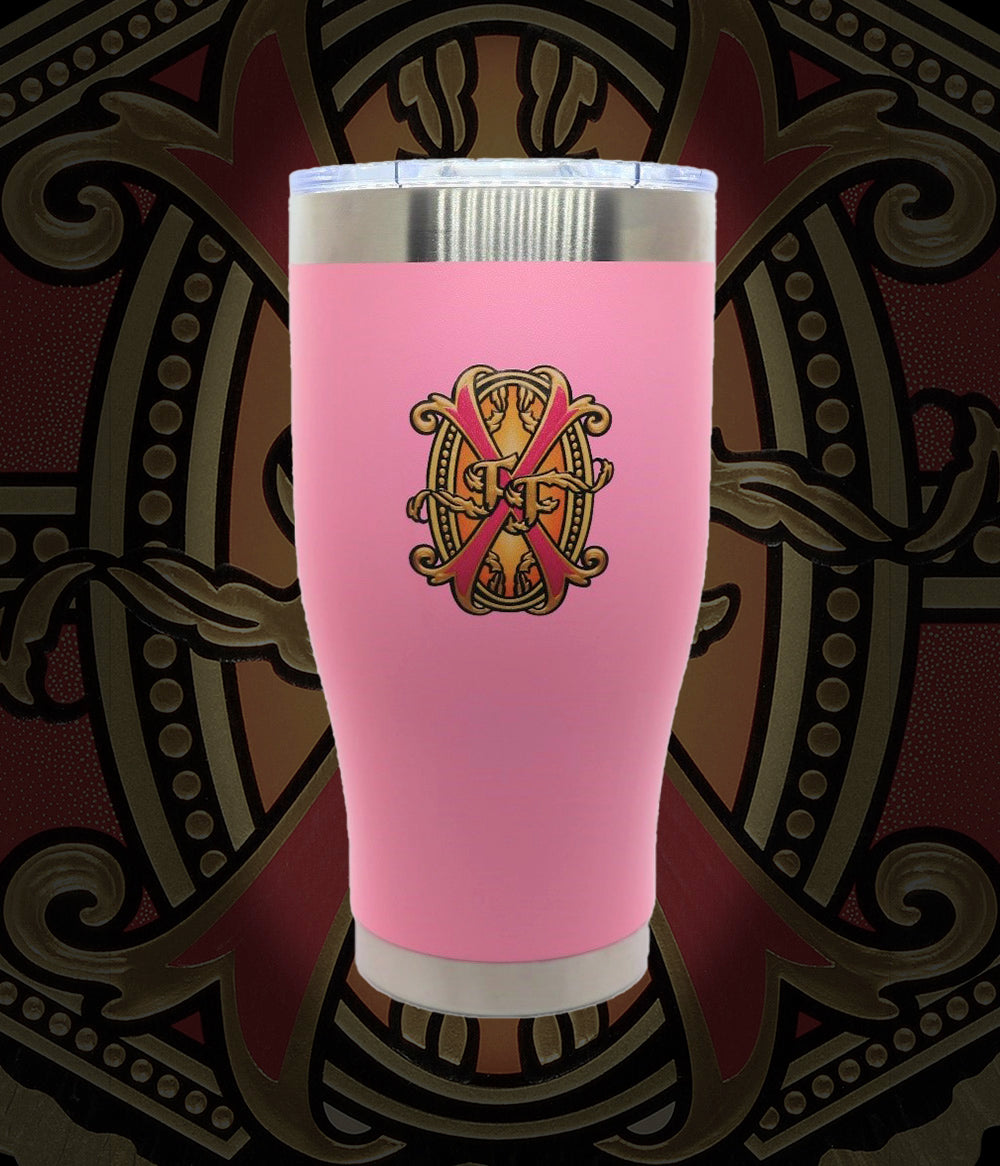 Arturo Fuente Challenger Tumbler 28 oz Pink FFOX