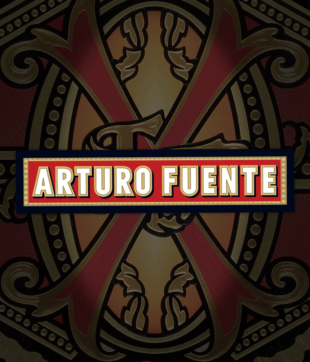 Arturo Fuente Bar Window Cling 12x2.4