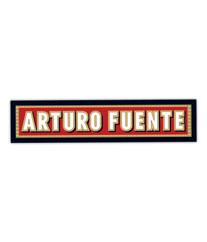 Arturo Fuente Bar Window Cling 30x6